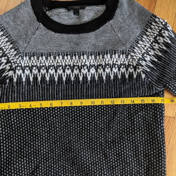 J. Crew Merino Wool Sweater L (fits Med) - Picture 6 of 9